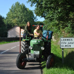 Visite de Lormes en tracteur