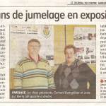 Quinze ans de jumelage en exposition