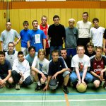écoliers lormois et ulmeners réunis autour d'un match de Handball