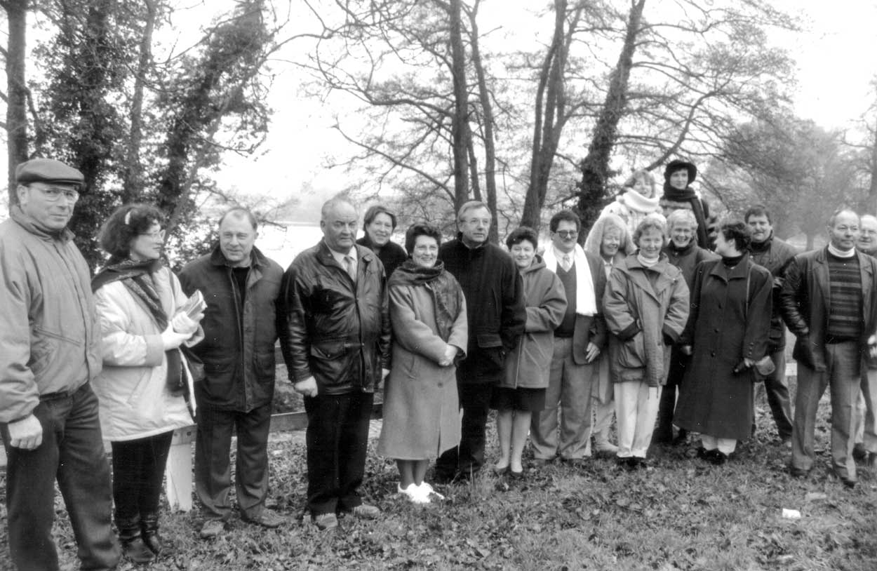 Première délégation d’Ulmen à Lormes