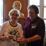 Remise de la médaille de la ville d’Ulmen par Ulla Schmidt