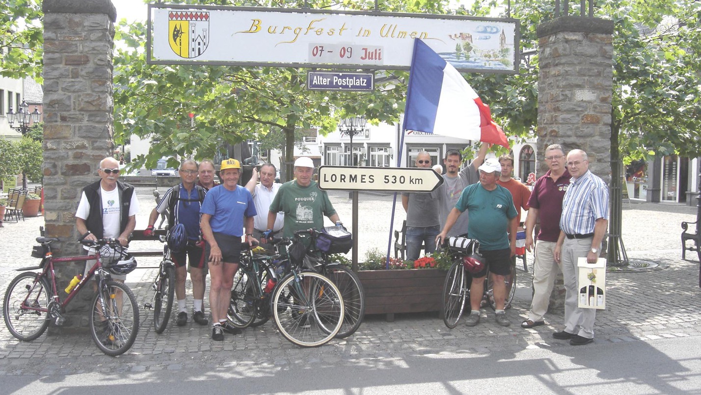 Lormes-Ulmen à vélo : l’arrivée