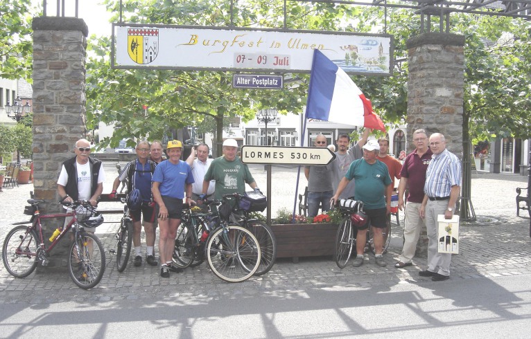 Lormes-Ulmen à vélo : l’arrivée