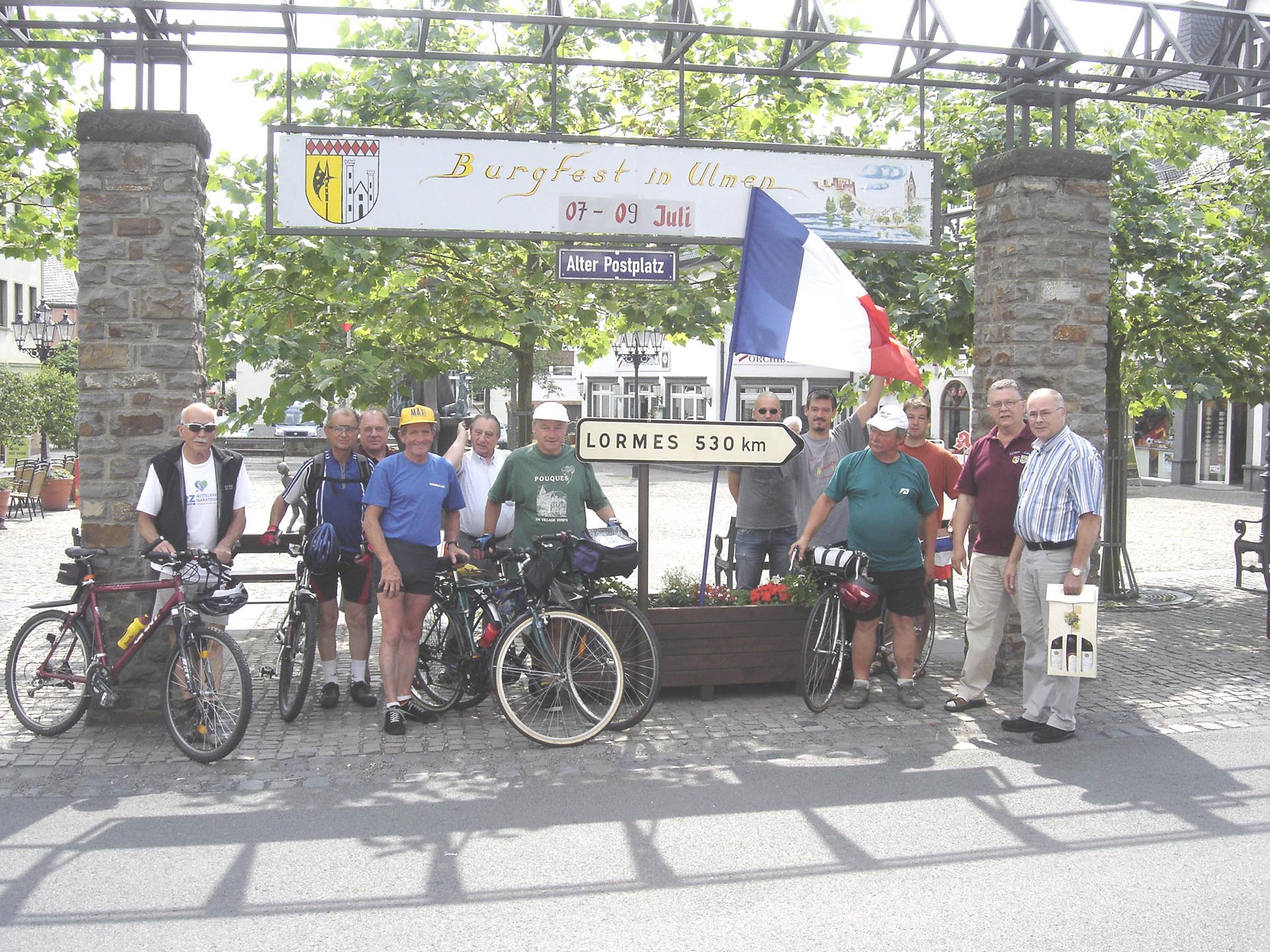 Lormes-Ulmen à vélo : l’arrivée