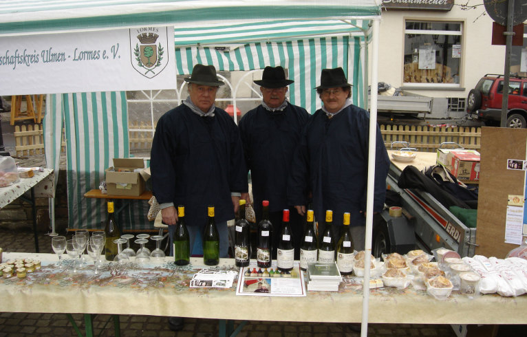 Participation au marché de Pâques à Ulmen