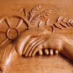 Sculpture de Maurice Liobet pour les 10 ans du jumelage